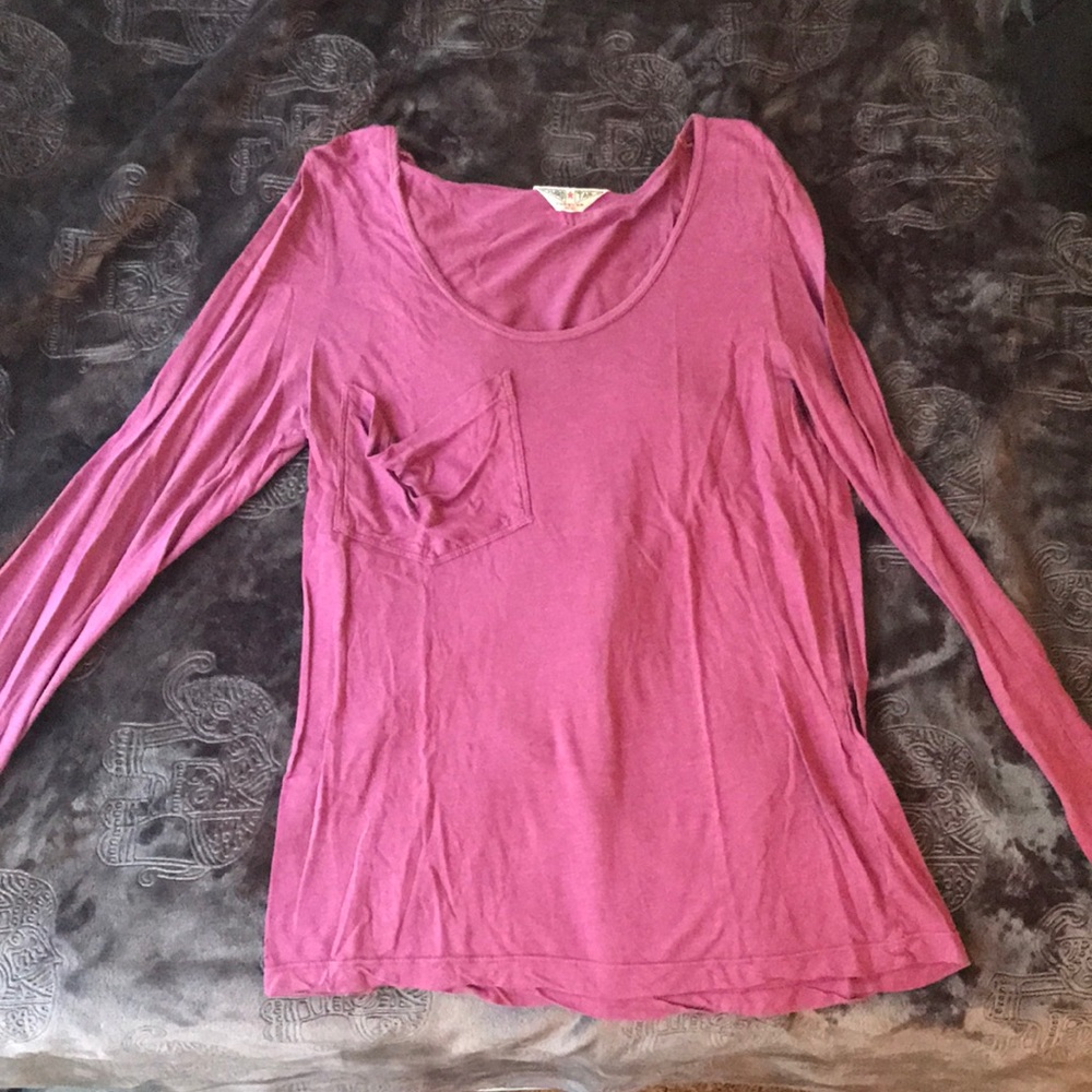 Hard tail long sleeve